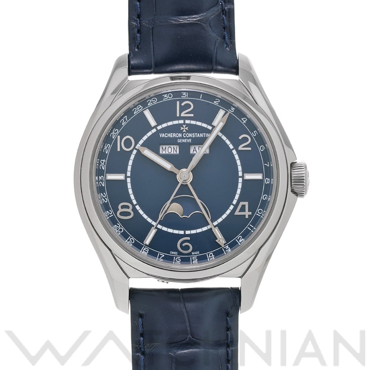 ヴァシュロン コンスタンタン / VACHERON CONSTANTIN フィフティーシックス コンプリートカレンダー 4000E/000A-B548 ペトロールブルー メンズ 時計 【中古】【wristwatch】