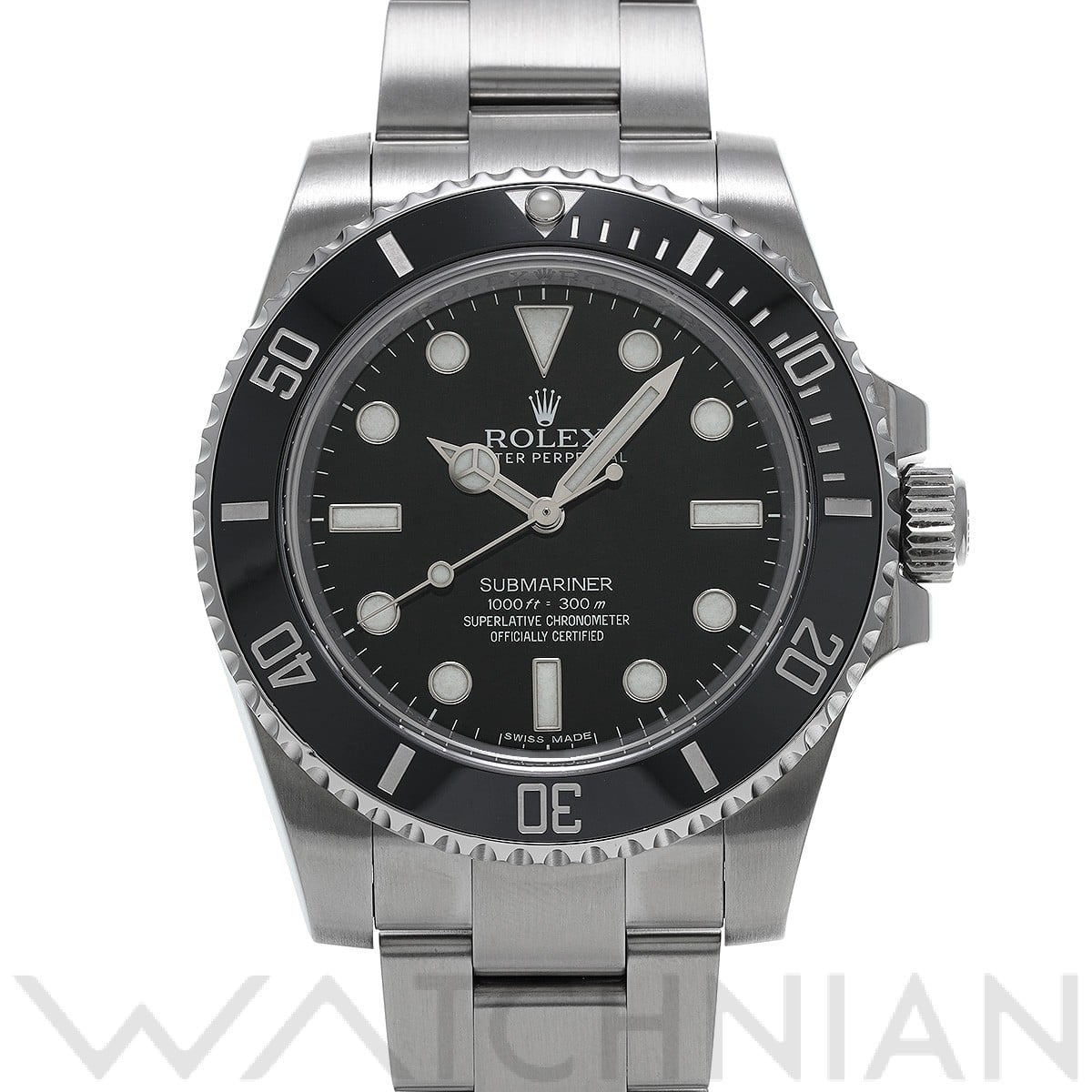 ロレックス サブマリーナ 114060 ブラック メンズ 時計 【中古】【wristwatch】