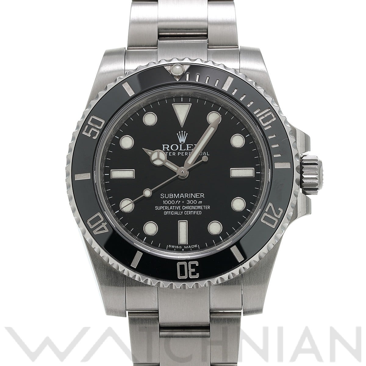 ロレックス サブマリーナ 114060 ブラック メンズ 時計 【中古】【wristwatch】