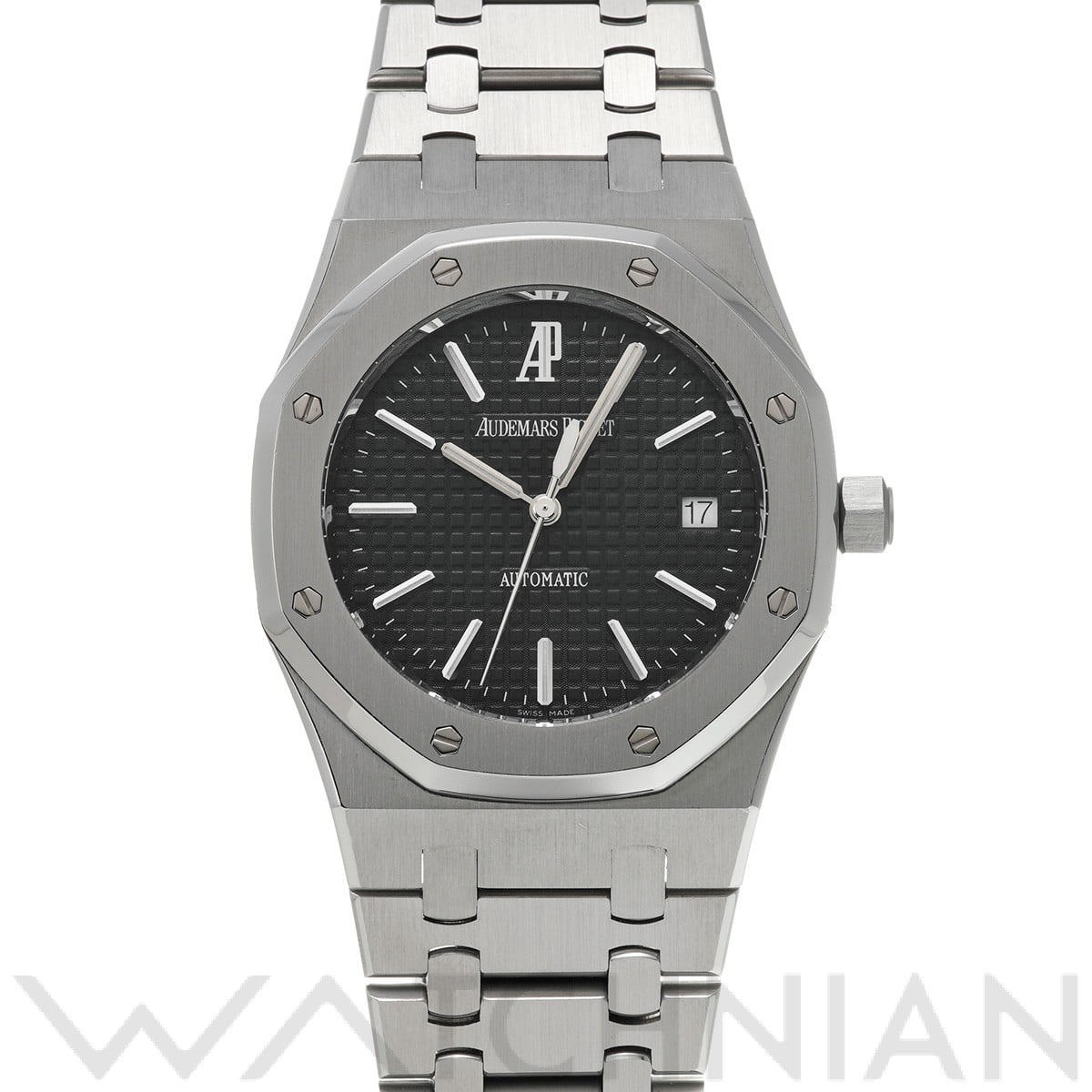 オーデマ ピゲ ロイヤルオーク 15300ST.OO.1220ST.03 ブラック メンズ 時計 【中古】【wristwatch】