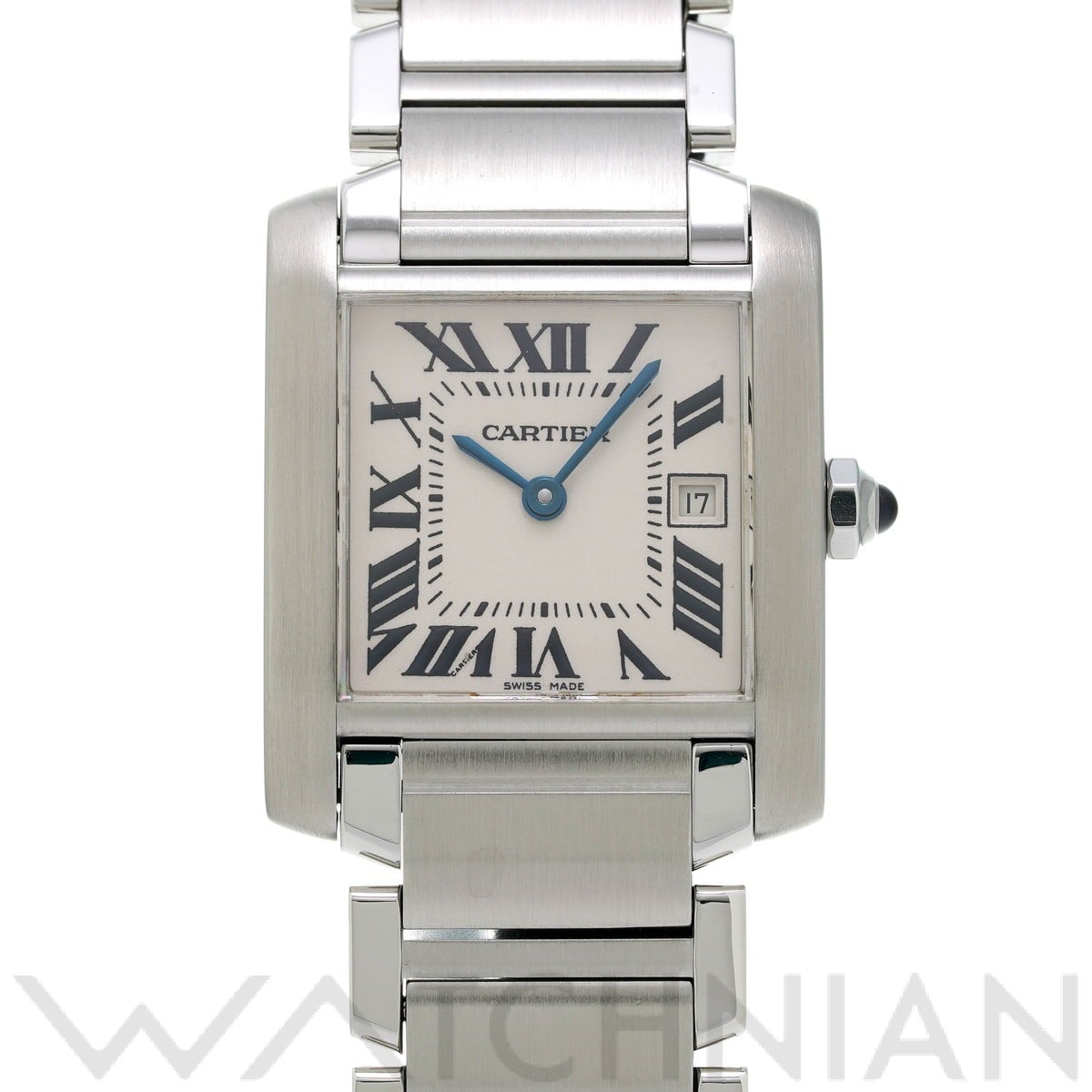 カルティエ / CARTIER タンク フランセーズ MM W51003Q3 シルバー ユニセックス 時計 【中古】【wristwatch】