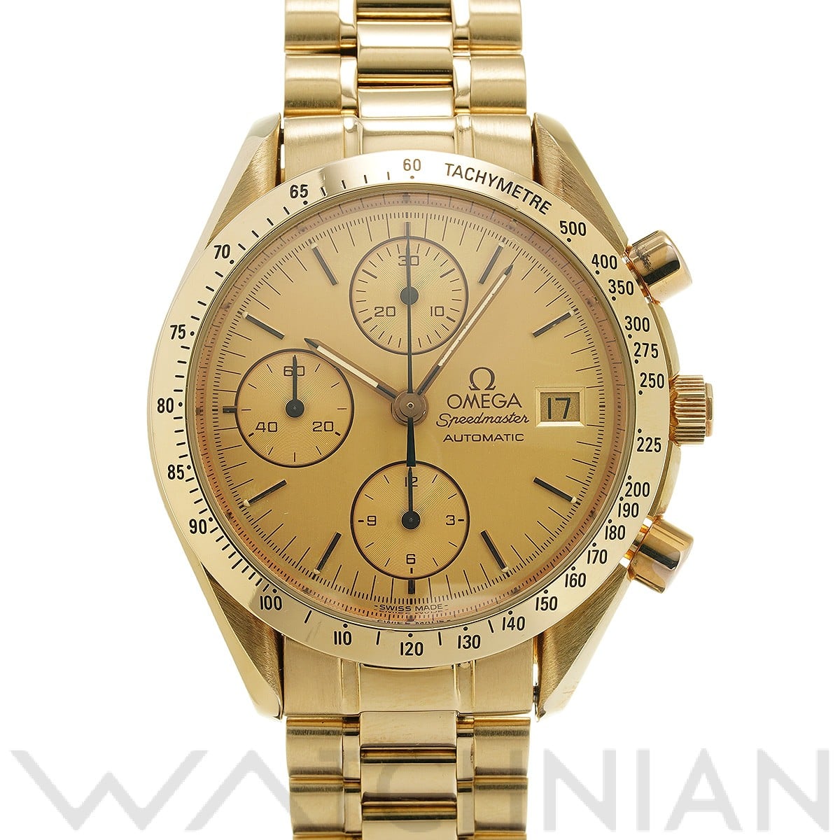 オメガ / OMEGA スピードマスター デイト 3111.10 シャンパン メンズ 時計 【中古】【wristwatch】