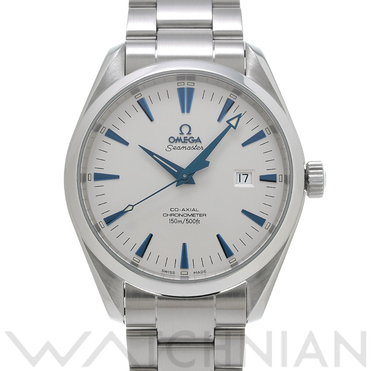 オメガ / OMEGA シーマスター アクアテラ コーアクシャル Lサイズ 2502.33 シルバー メンズ 時計 【中古】【wristwatch】