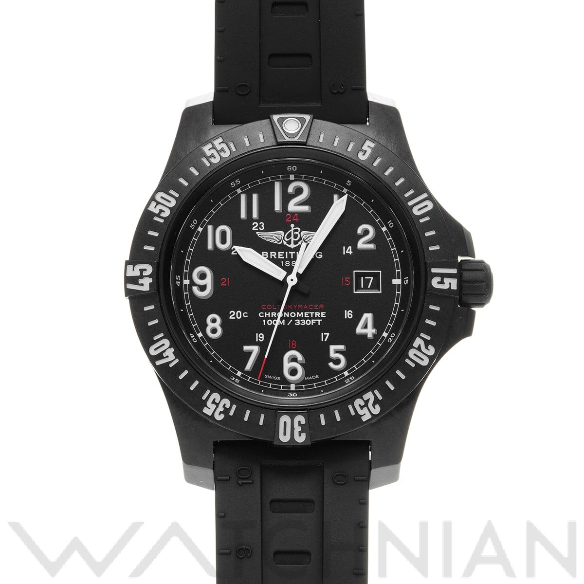 コルト スカイレーサー X74320E4/BF87 ブラック ブライトリング BREITLING メンズ 【中古】