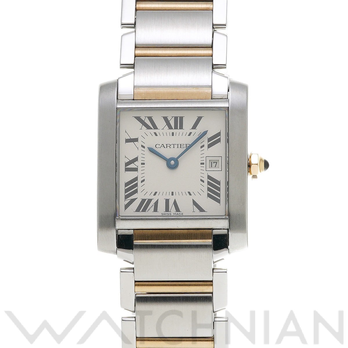 カルティエ / CARTIER タンク フランセーズ MM W51012Q4 シルバー ユニセックス 時計 【中古】【wristwatch】