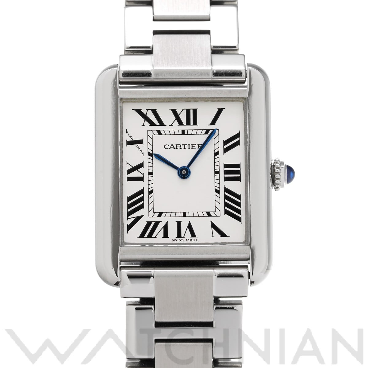 カルティエ / CARTIER タンクソロ SM W5200013 シルバー レディース 時計 【中古】【wristwatch】