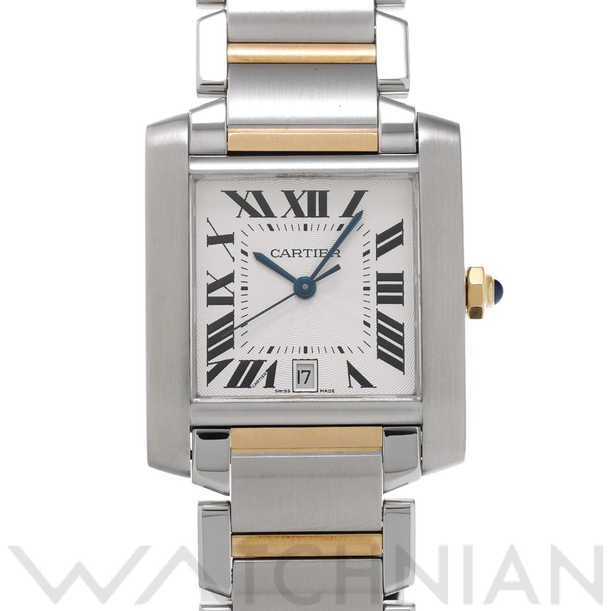 カルティエ / CARTIER タンク フランセーズ MM W51012Q4 シルバー ユニセックス 時計 【中古】【wristwatch】