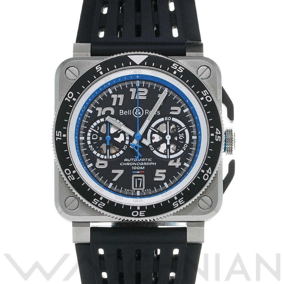 BR 03-94 アルピーヌ BR03-94-A521 ブラック ベル＆ロス Bell＆Ross メンズ 【中古】