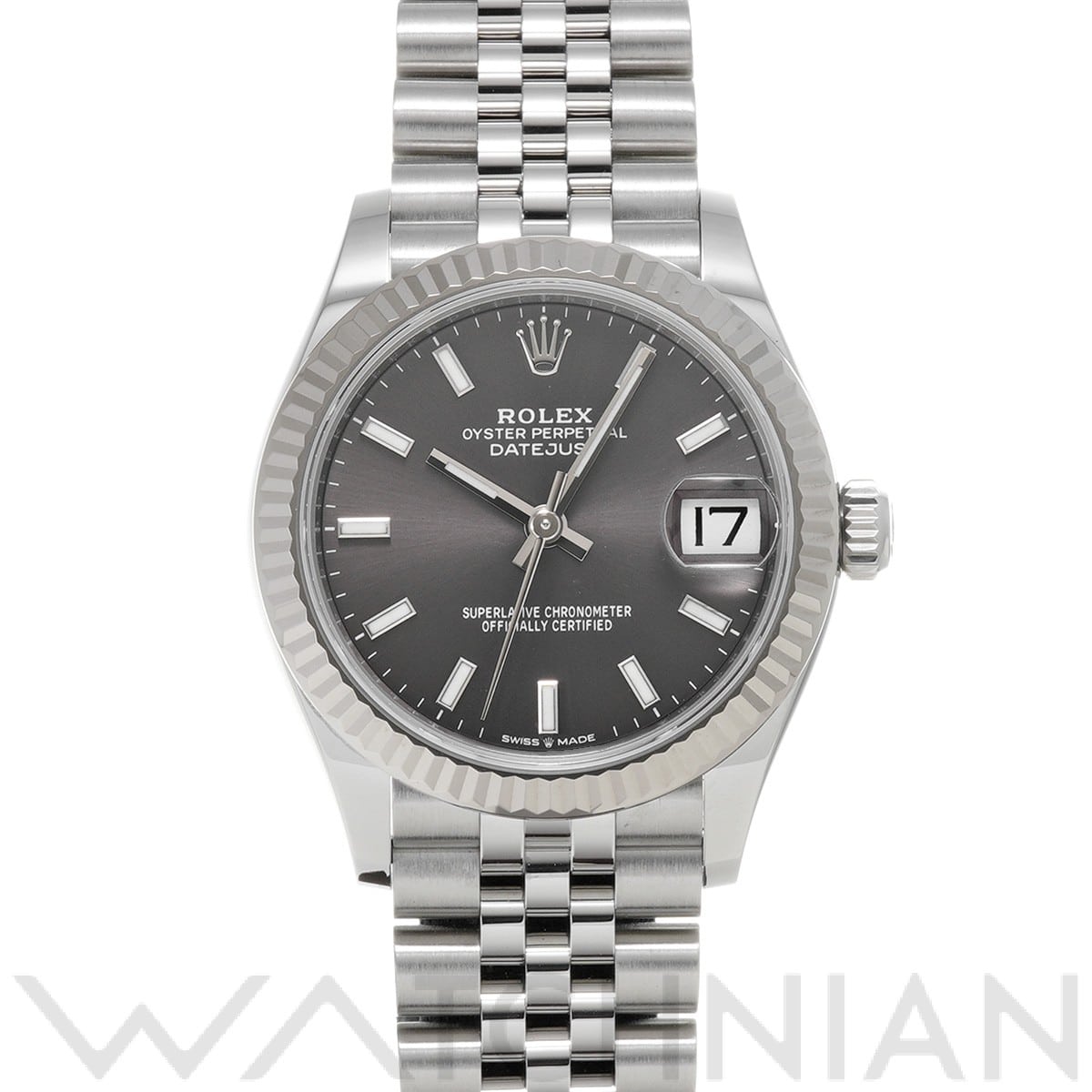 ロレックス / ROLEX デイトジャスト 31 278274 ダークグレー ユニセックス 時計 【中古】【wristwatch】