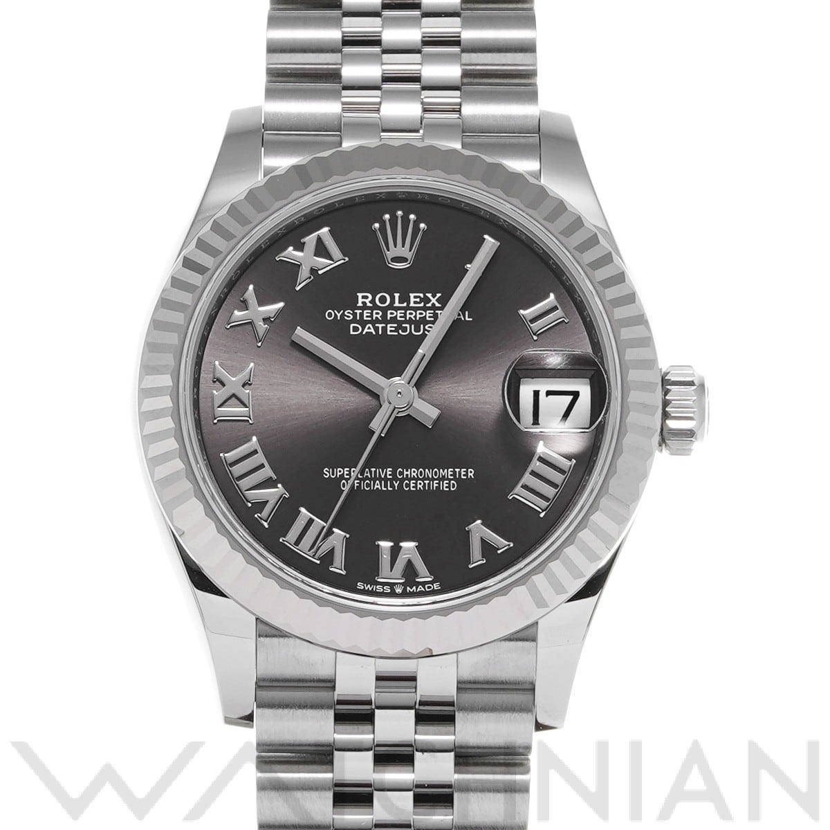 デイトジャスト 31 278274 ランダムシリアル ダークグレー ロレックス ROLEX ユニセックス 【中古】