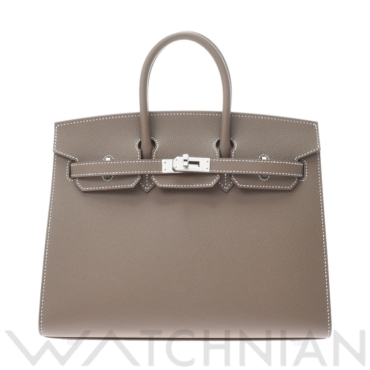 エルメス / HERMES バーキン 25 エトゥープ/パラジウム金具 ヴォーエプソン レディース バッグ 【新品】【bag】