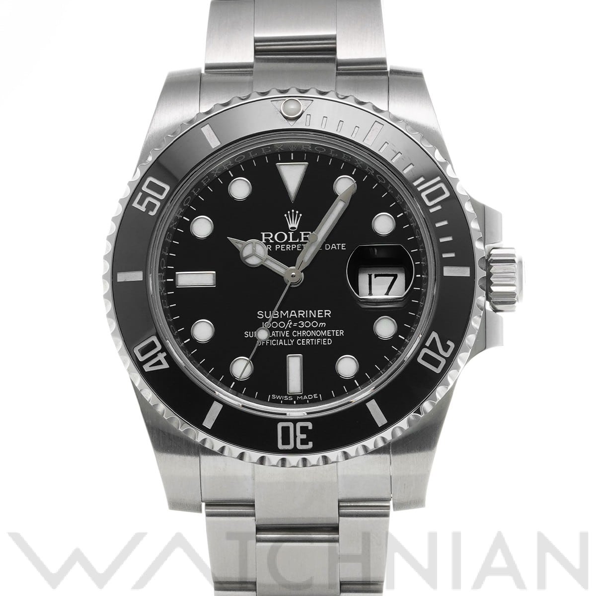 ロレックス サブマリーナ デイト 116610LN ブラック メンズ 時計 【中古】【wristwatch】