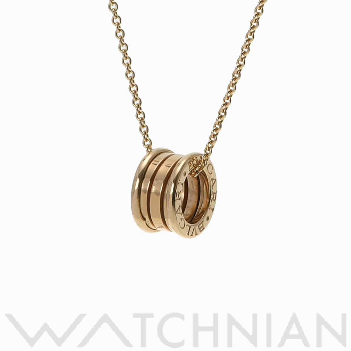 ブルガリ B-ZERO1 ネックレス ゴールド K18イエローゴールド YG レディース ジュエリー 【中古】【jewelry】