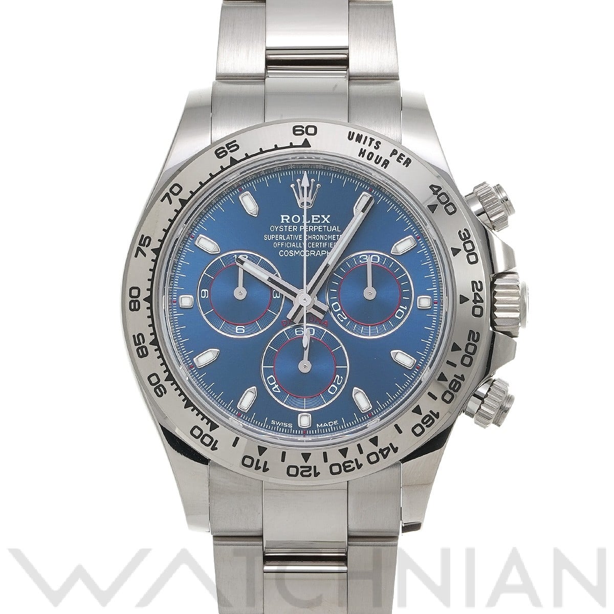 ロレックス コスモグラフ デイトナ 116509 ブライトブルー メンズ 時計 【中古】【wristwatch】