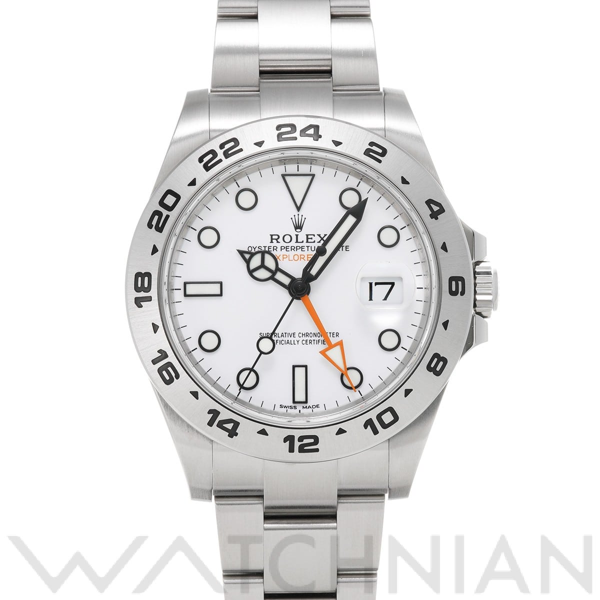 ロレックス エクスプローラーII 216570 ホワイト メンズ 時計 【中古】【wristwatch】