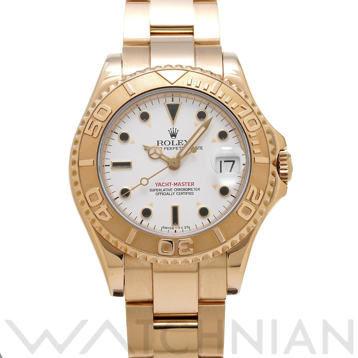 ロレックス / ROLEX ヨットマスター 34 68628 ホワイト ユニセックス 時計 【中古】【wristwatch】