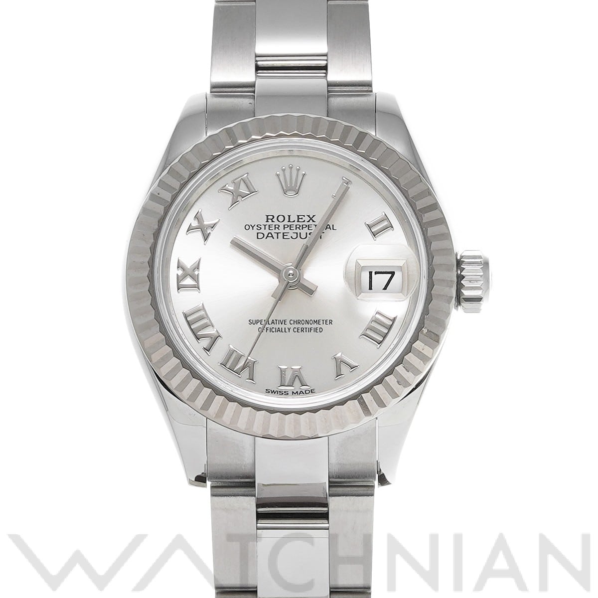 ロレックス レディ デイトジャスト 28 279174 シルバー レディース 時計 【中古】【wristwatch】