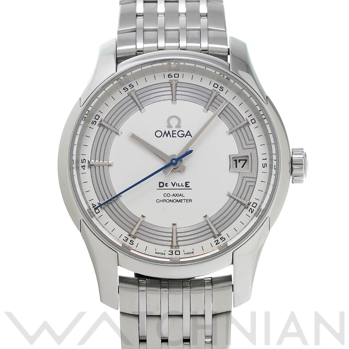 オメガ / OMEGA デ・ヴィル アワービジョン コーアクシャル 431.30.41.21.02.001 シルバー メンズ 時計 【中古】【wristwatch】