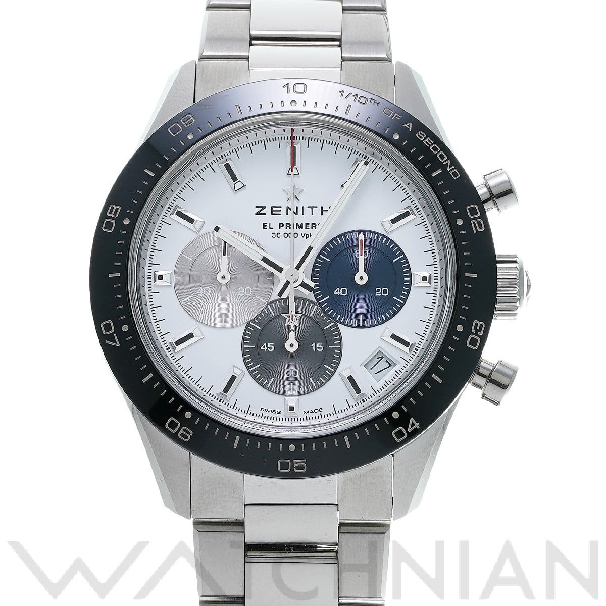 ゼニス / ZENITH クロノマスター スポーツ エル・プリメロ 03.3100.3600/69.M3100 ホワイトマット メンズ 時計 【中古】【wristwatch】