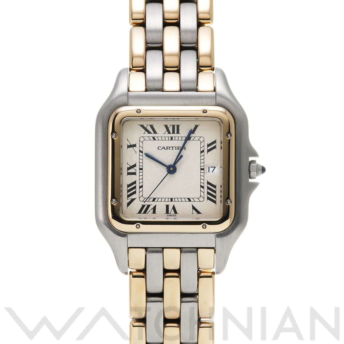 カルティエ パンテール LM シルバー メンズ 時計 【中古】【wristwatch】