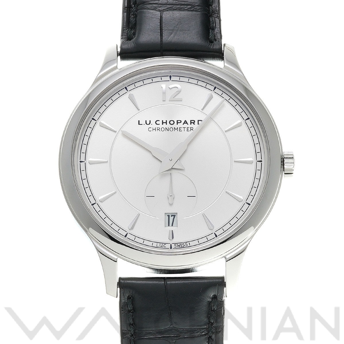 L.U.C XPS 1860 168583-3001 シルバー ショパール Chopard メンズ 【中古】