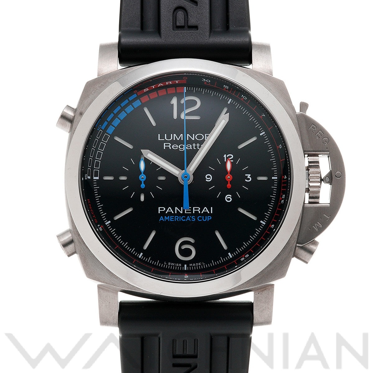 ルミノール 1950 レガッタ オラクル チーム USA PAM00726 S番(2016年製造) ブラック パネライ OFFICINE PANERAI メンズ 【中古】