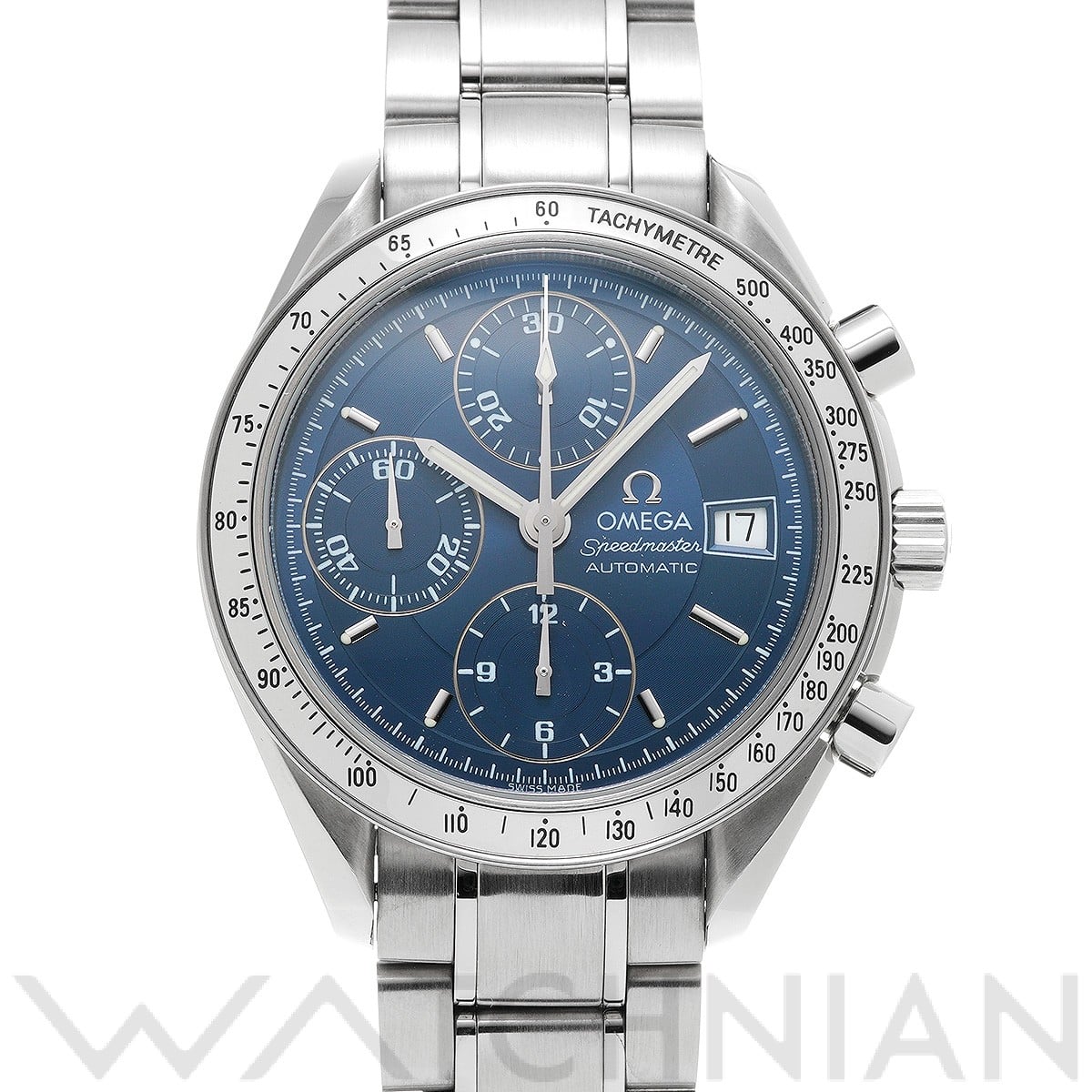 オメガ / OMEGA スピードマスター デイト 3513.80 ブルー メンズ 時計 【中古】【wristwatch】