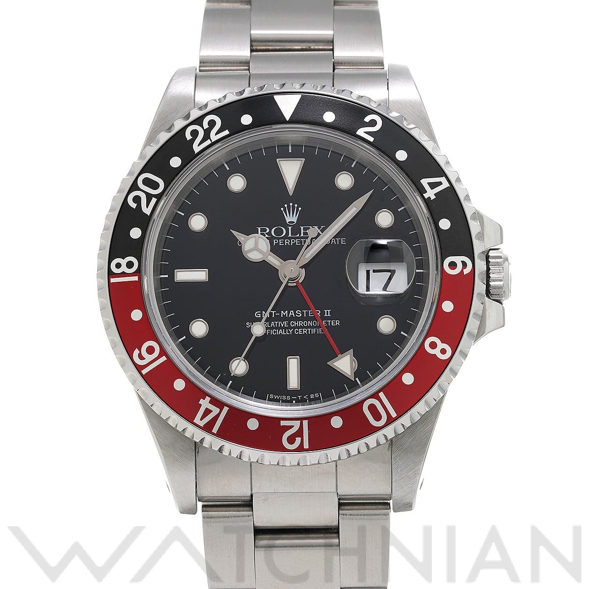 ロレックス GMTマスターII 16710 ブラック メンズ 時計 【中古】【wristwatch】