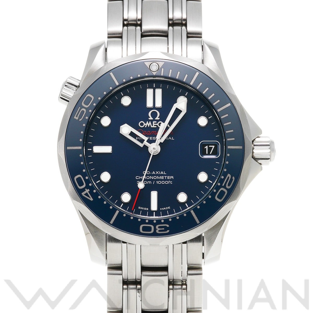オメガ / OMEGA シーマスター ダイバー300 コーアクシャル 212.30.36.20.03.001 ブルー ユニセックス 時計 【中古】【wristwatch】