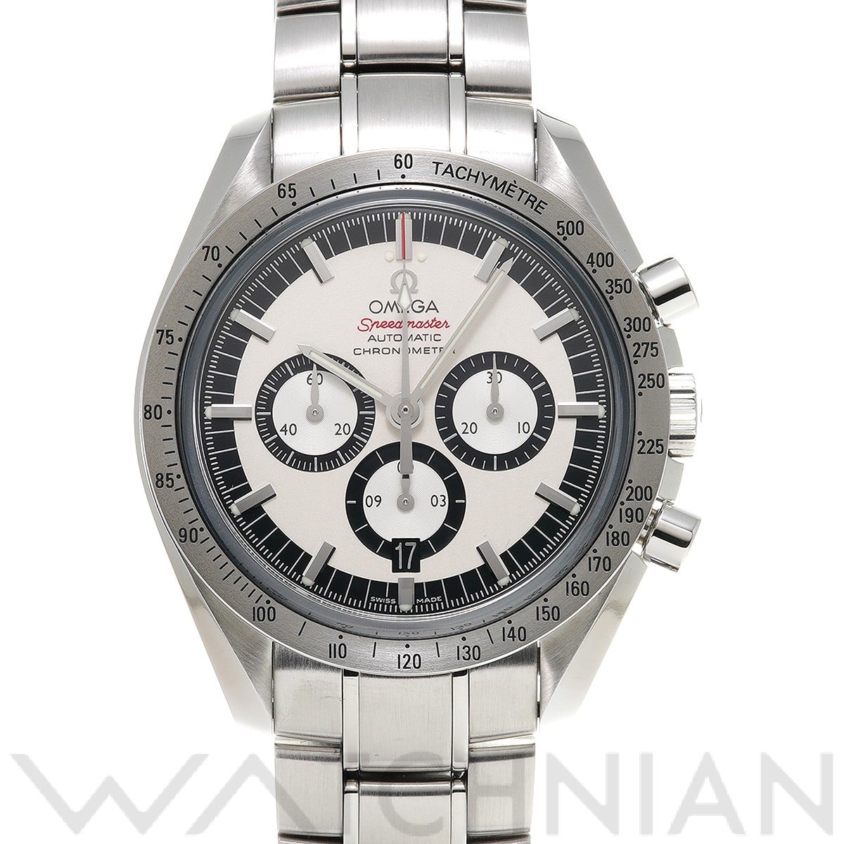 オメガ / OMEGA スピードマスター レーシング ミハエル・シューマッハ 2005 3506.31 ホワイト メンズ 時計 【中古】【wristwatch】