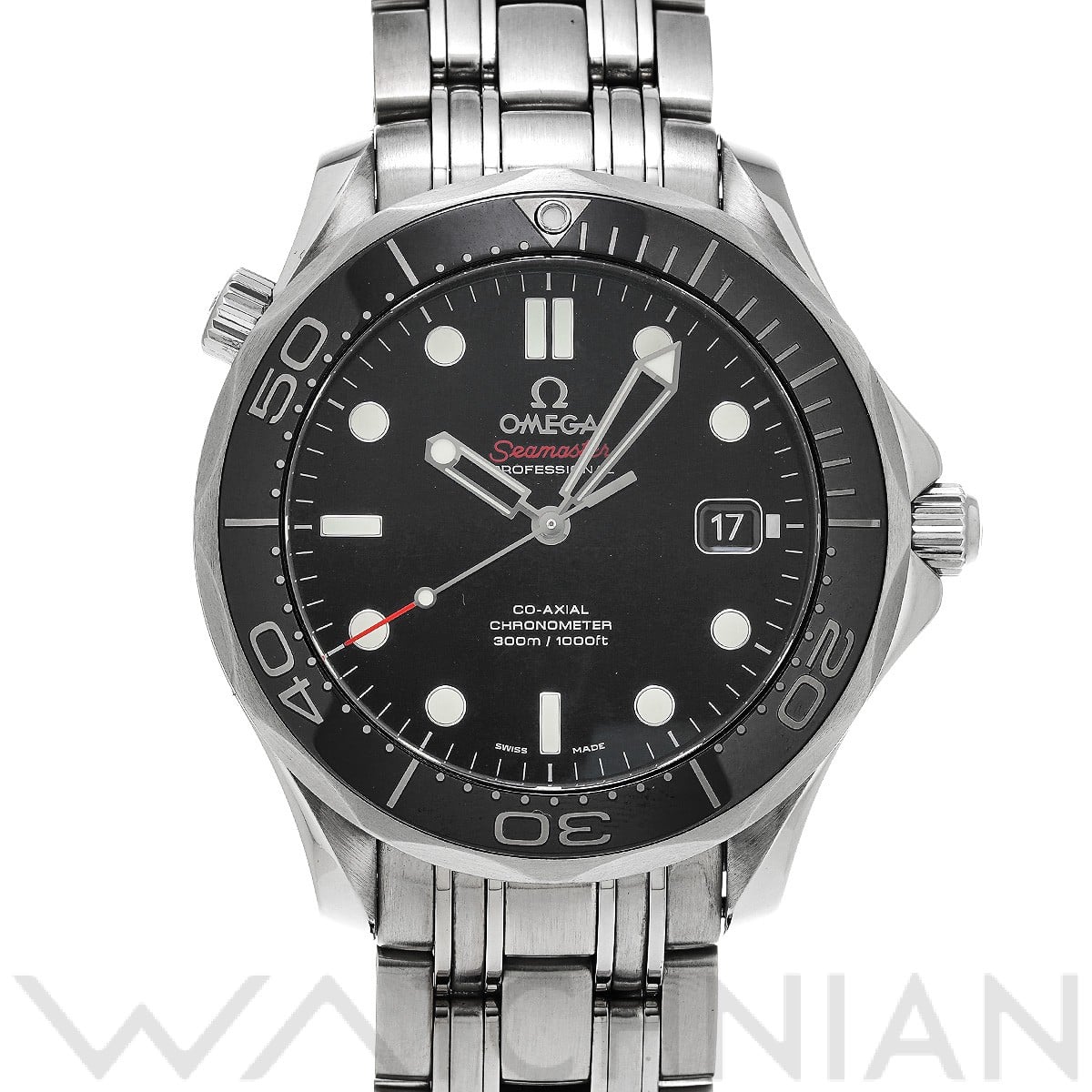 オメガ / OMEGA シーマスター ダイバー300 コーアクシャル 212.30.41.20.01.003 ブラック メンズ 時計 【中古】【wristwatch】