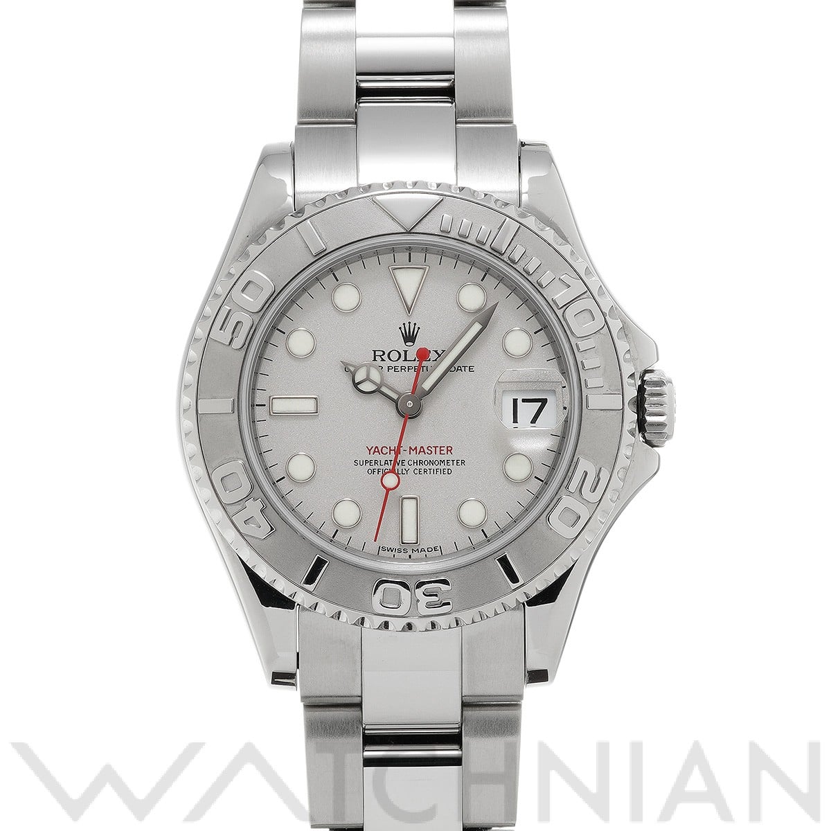 ヨットマスター ロレジウム 168622 V番(2009年頃製造) グレー ロレックス ROLEX ユニセックス 【中古】