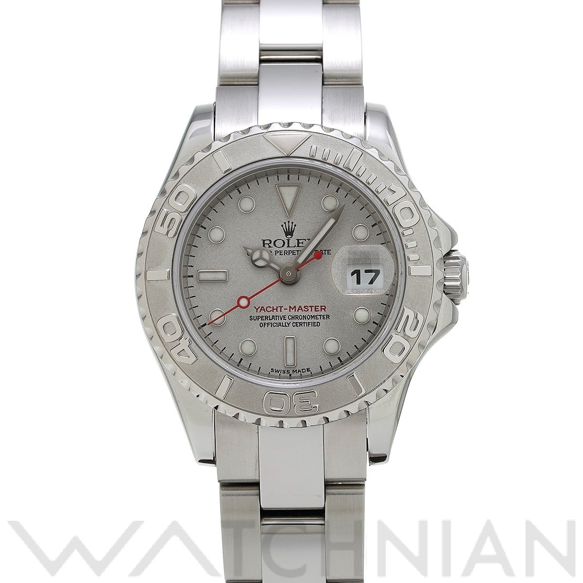 ロレックス ヨットマスター 29 169622 グレー レディース 時計 【中古】【wristwatch】