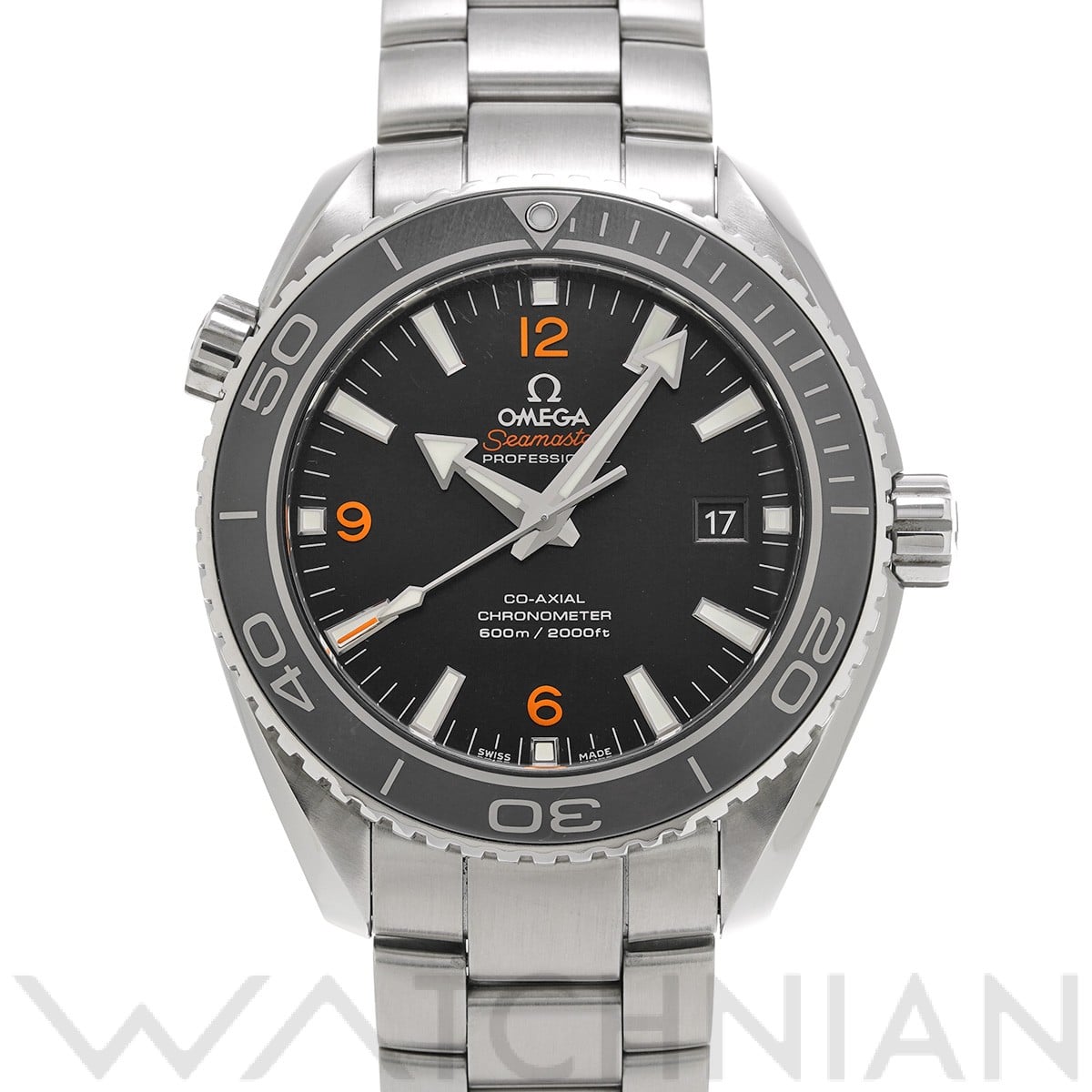 オメガ / OMEGA シーマスター プラネットオーシャン 600 コーアクシャル 232.30.46.21.01.003 ブラック メンズ 時計 【中古】【wristwatch】