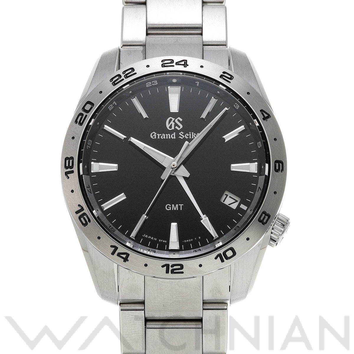 グランドセイコー / Grand Seiko スポーツコレクション 9Fクォーツ GMT SBGN027 ブラック メンズ 時計 【中古】【wristwatch】
