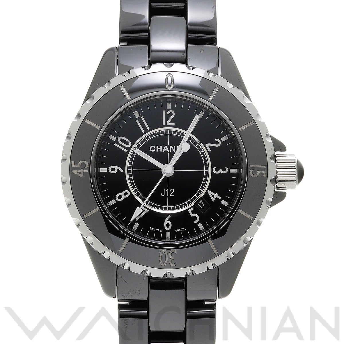 シャネル / CHANEL J12 33MM H0682 ブラック レディース 時計 【中古】【wristwatch】