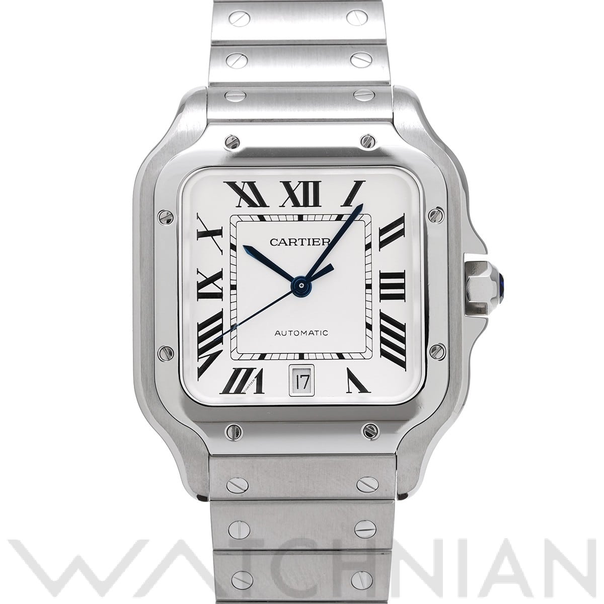 カルティエ / CARTIER サントス ドゥ カルティエ LM WSSA0009 シルバー メンズ 時計 【中古】【wristwatch】