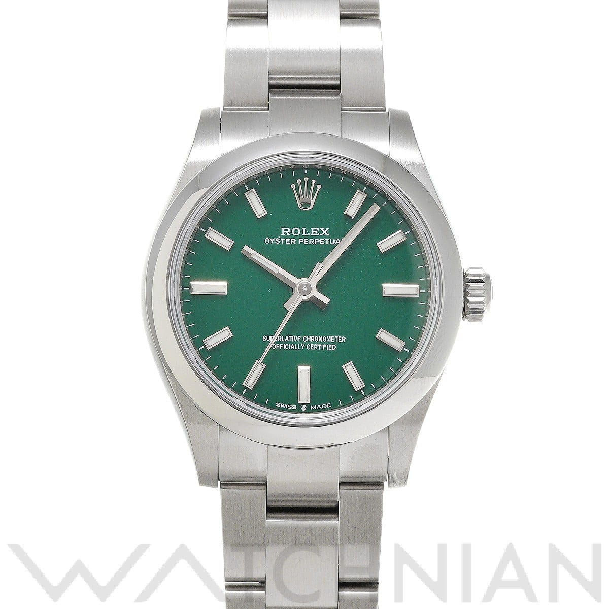 オイスターパーペチュアル 31 277200 ランダムシリアル グリーン ロレックス ROLEX ユニセックス 【中古】