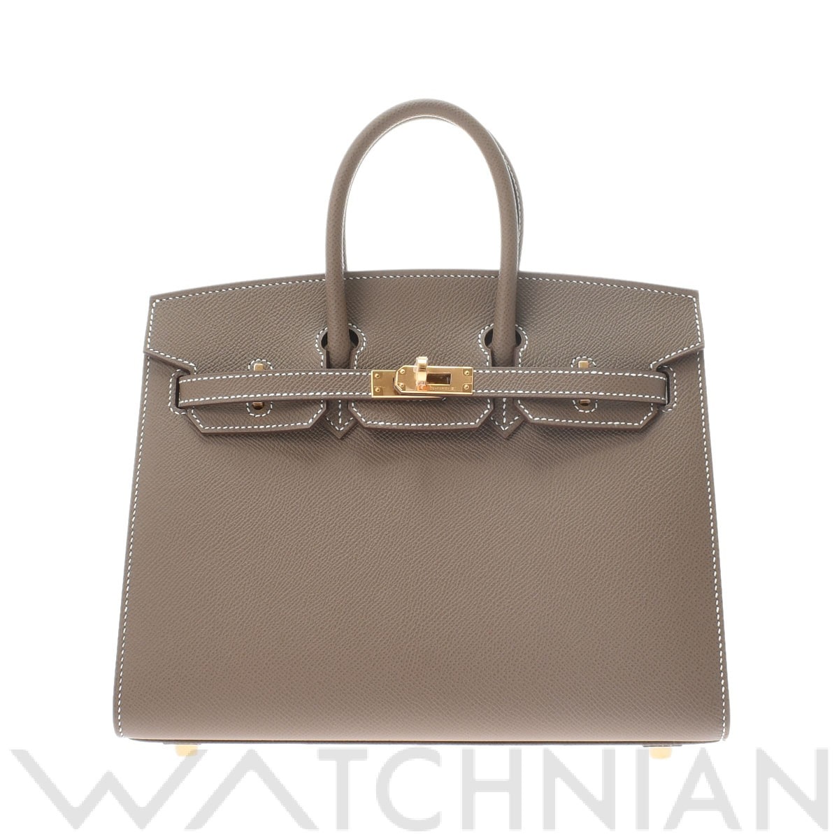 バーキン 25 セリエ エトゥープ/ゴールド金具 ヴォーエプソン HERMES エルメス レディース 【新品】