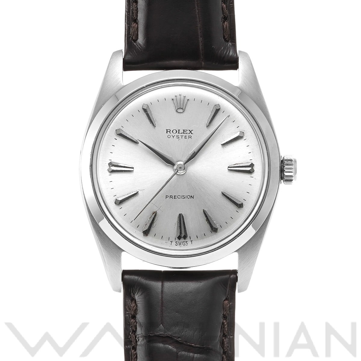 ロレックス オイスター 6424 シルバー メンズ 時計 【中古】【wristwatch】