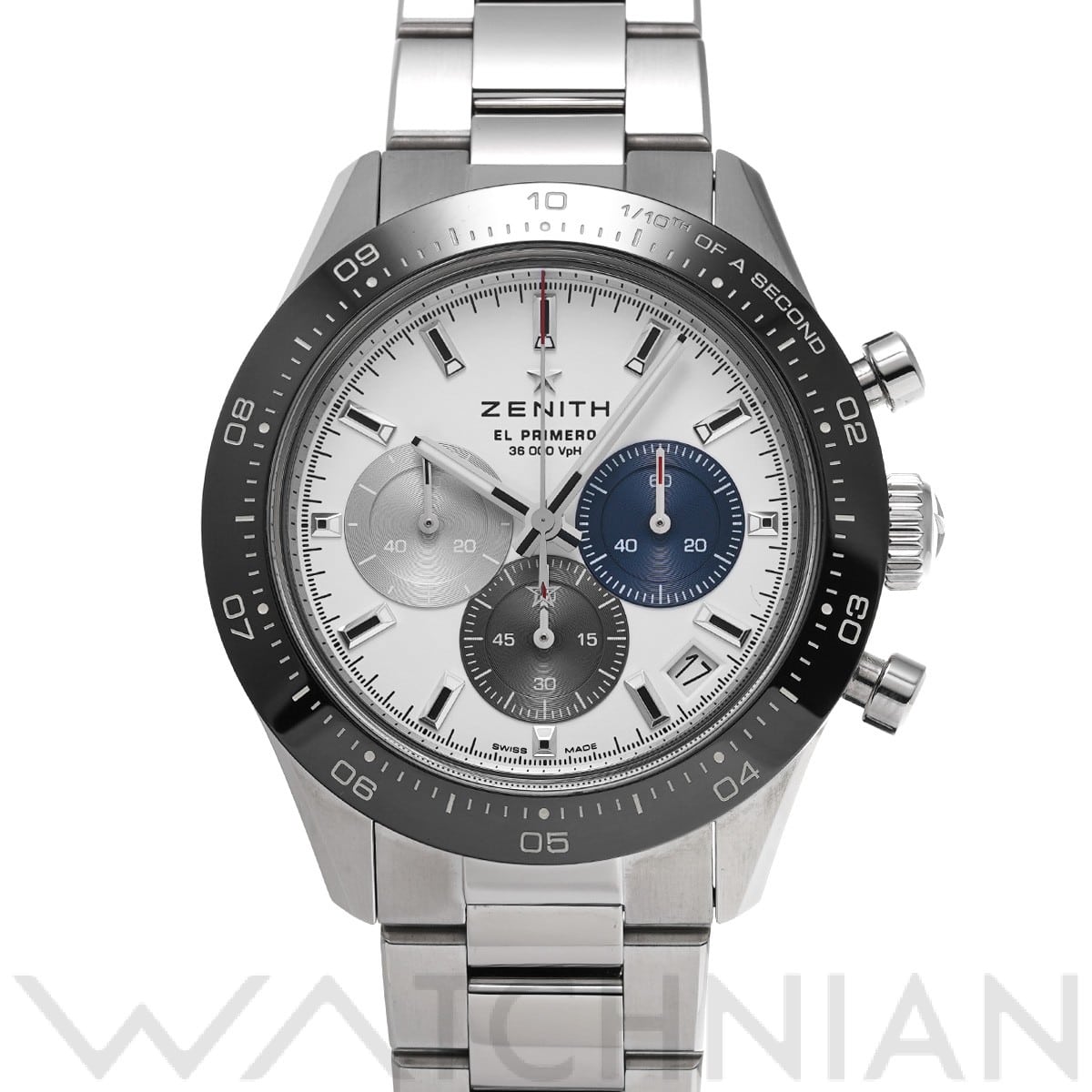 ゼニス / ZENITH クロノマスター スポーツ エル・プリメロ 03.3100.3600/69.M3100 ホワイトマット メンズ 時計 【中古】【wristwatch】