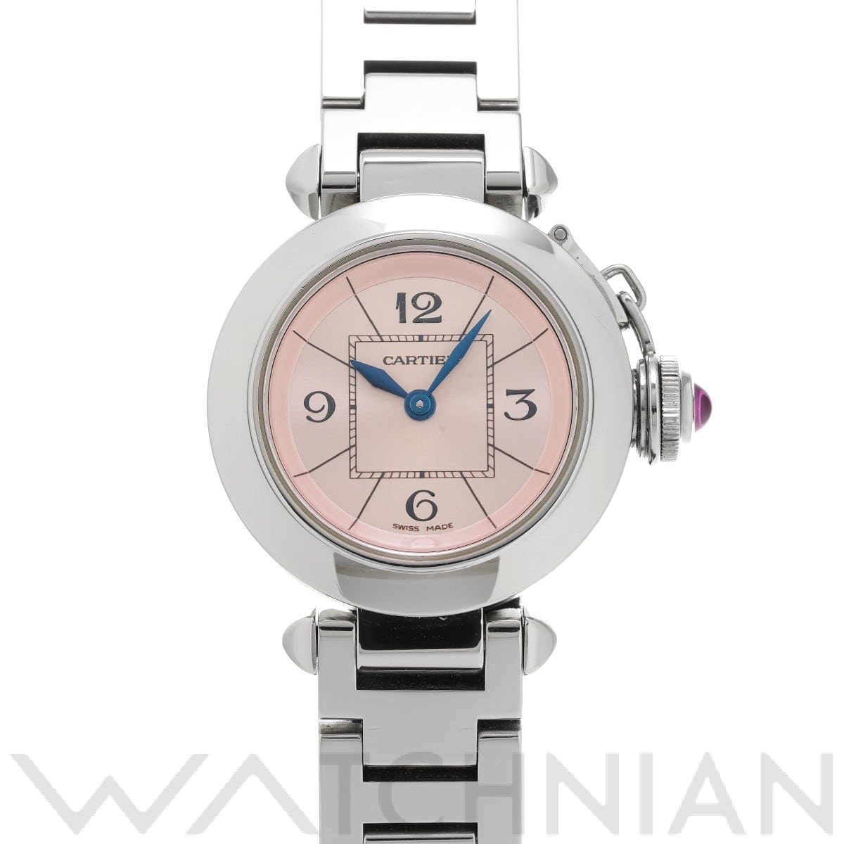 カルティエ / CARTIER ミスパシャ W3140008 ピンク レディース 時計 【中古】【wristwatch】
