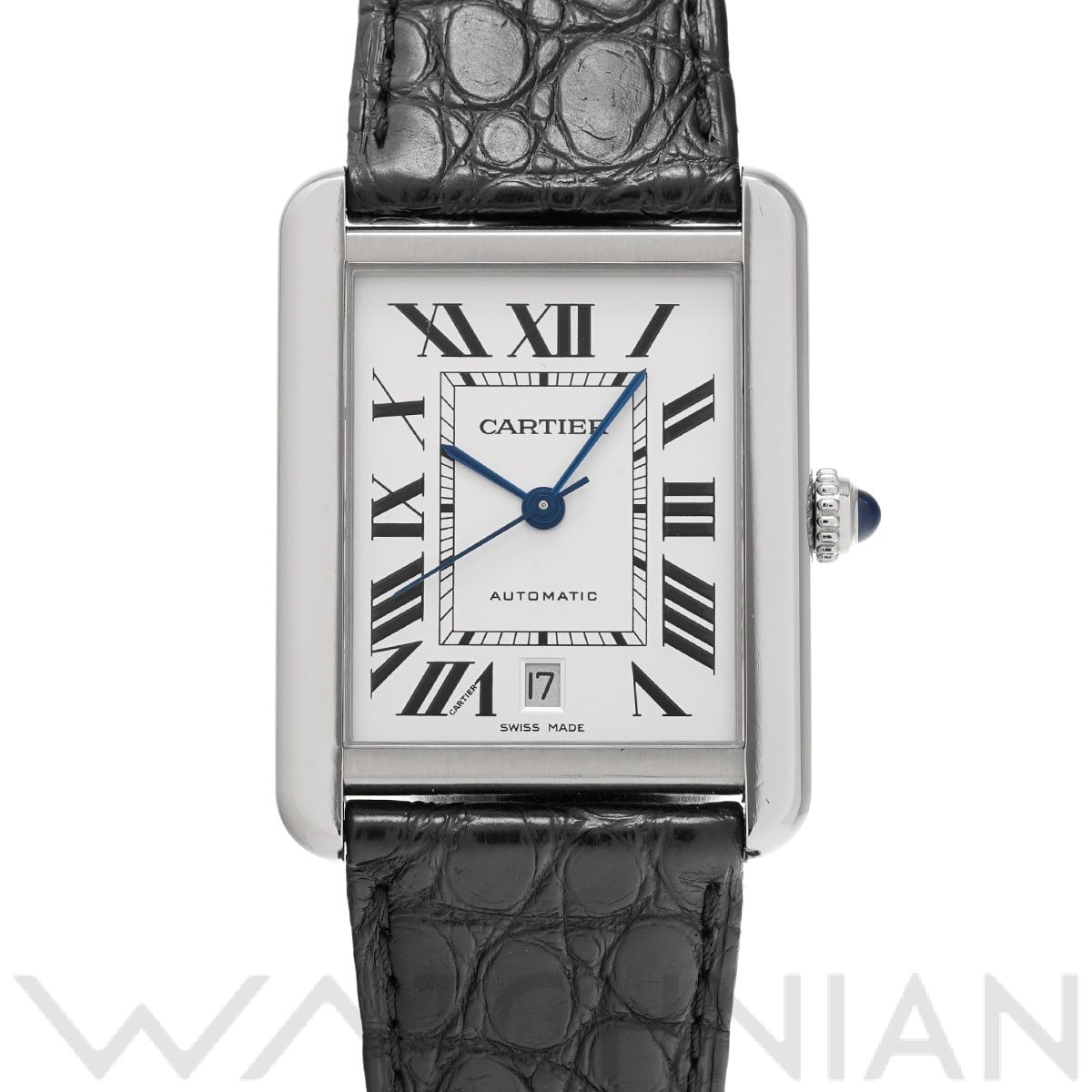 タンク ソロ XL W5200027 シルバー カルティエ CARTIER メンズ 【中古】