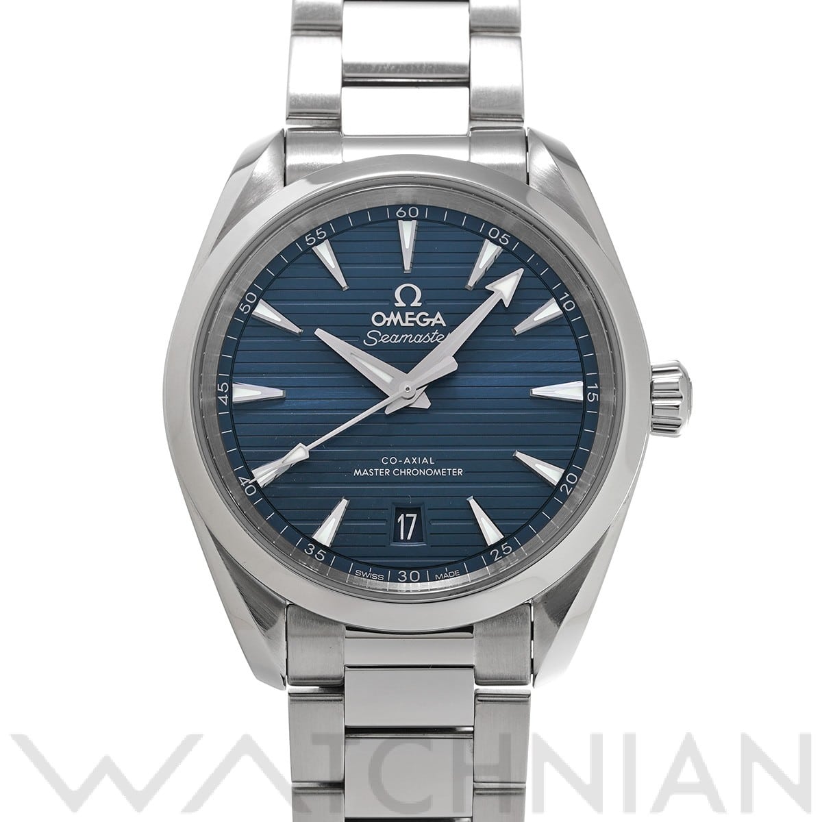 オメガ / OMEGA シーマスター アクアテラ コーアクシャル マスタークロノメーター 220.10.38.20.03.001 ブルー メンズ 時計 【中古】【wristwatch】