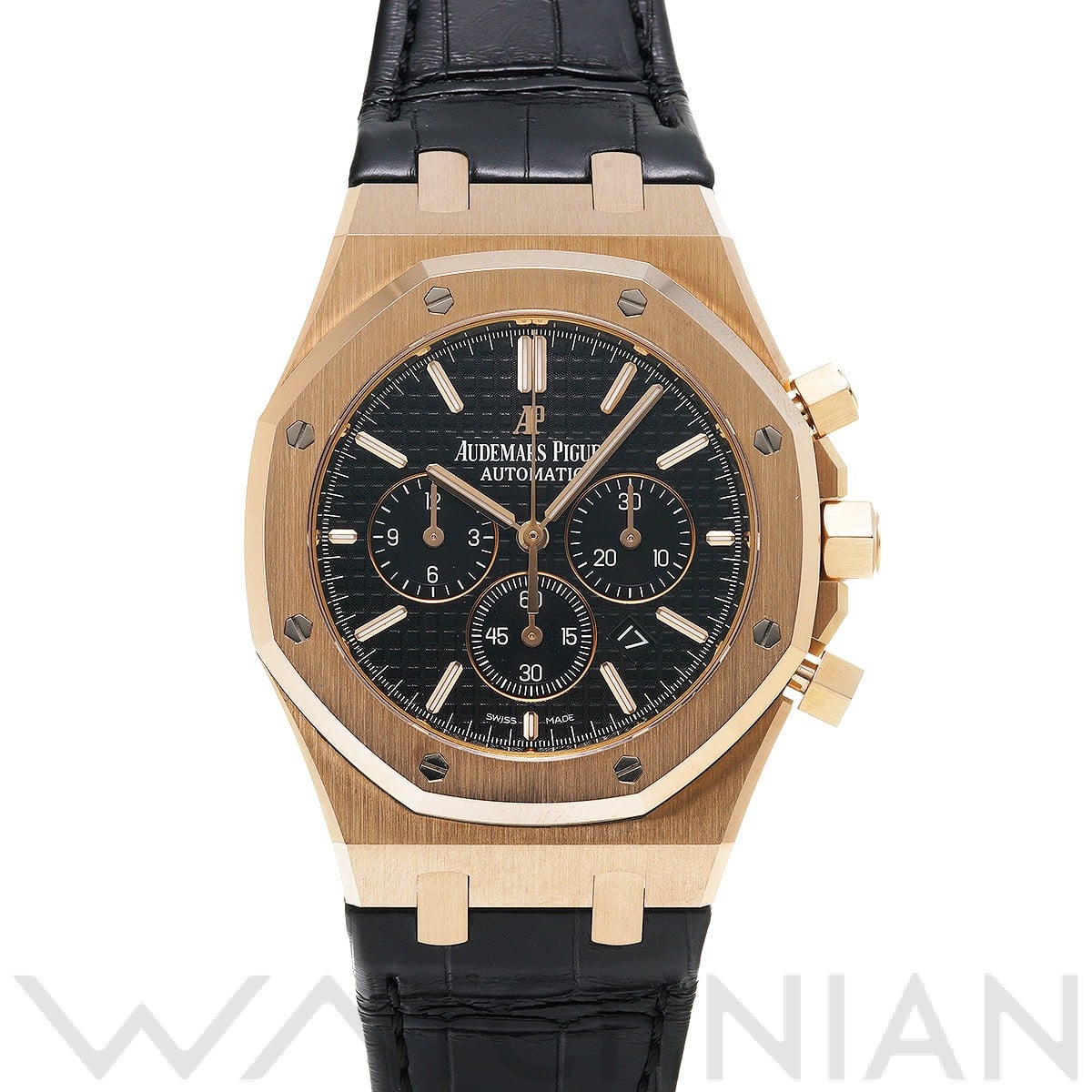 オーデマ ピゲ ロイヤルオーク クロノグラフ 26320OR.OO.D002CR.01 ブラック メンズ 時計 【中古】【wristwatch】