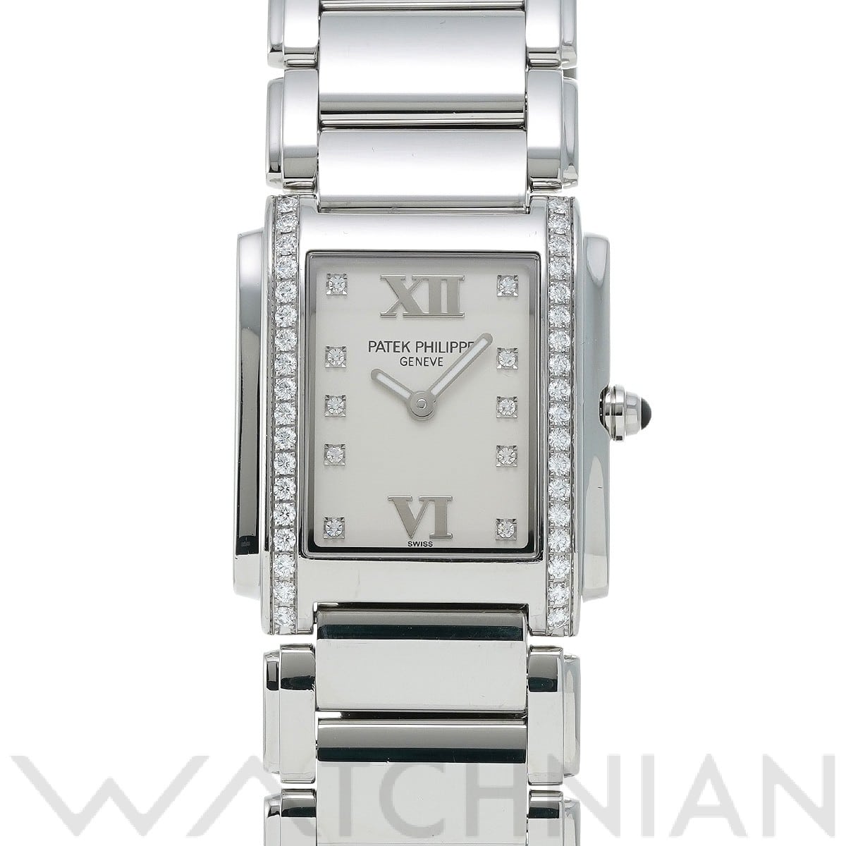 パテック フィリップ / PATEK PHILIPPE トゥエンティ-4 4910/10A-011 オパーリン/ダイヤモンド レディース 時計 【中古】【wristwatch】