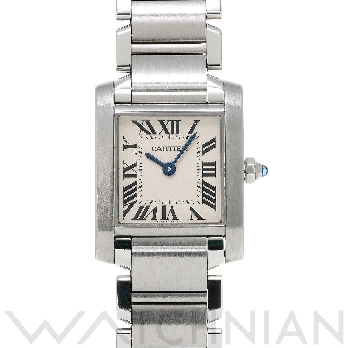 カルティエ / CARTIER タンク フランセーズ SM W51008Q3 シルバー レディース 時計 【中古】【wristwatch】