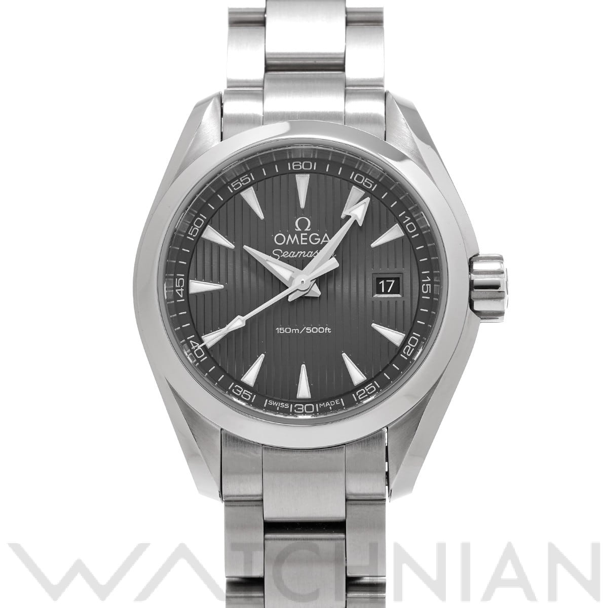 オメガ / OMEGA シーマスター アクアテラ クォーツ 231.10.30.60.06.001 グレー レディース 時計 【中古】【wristwatch】