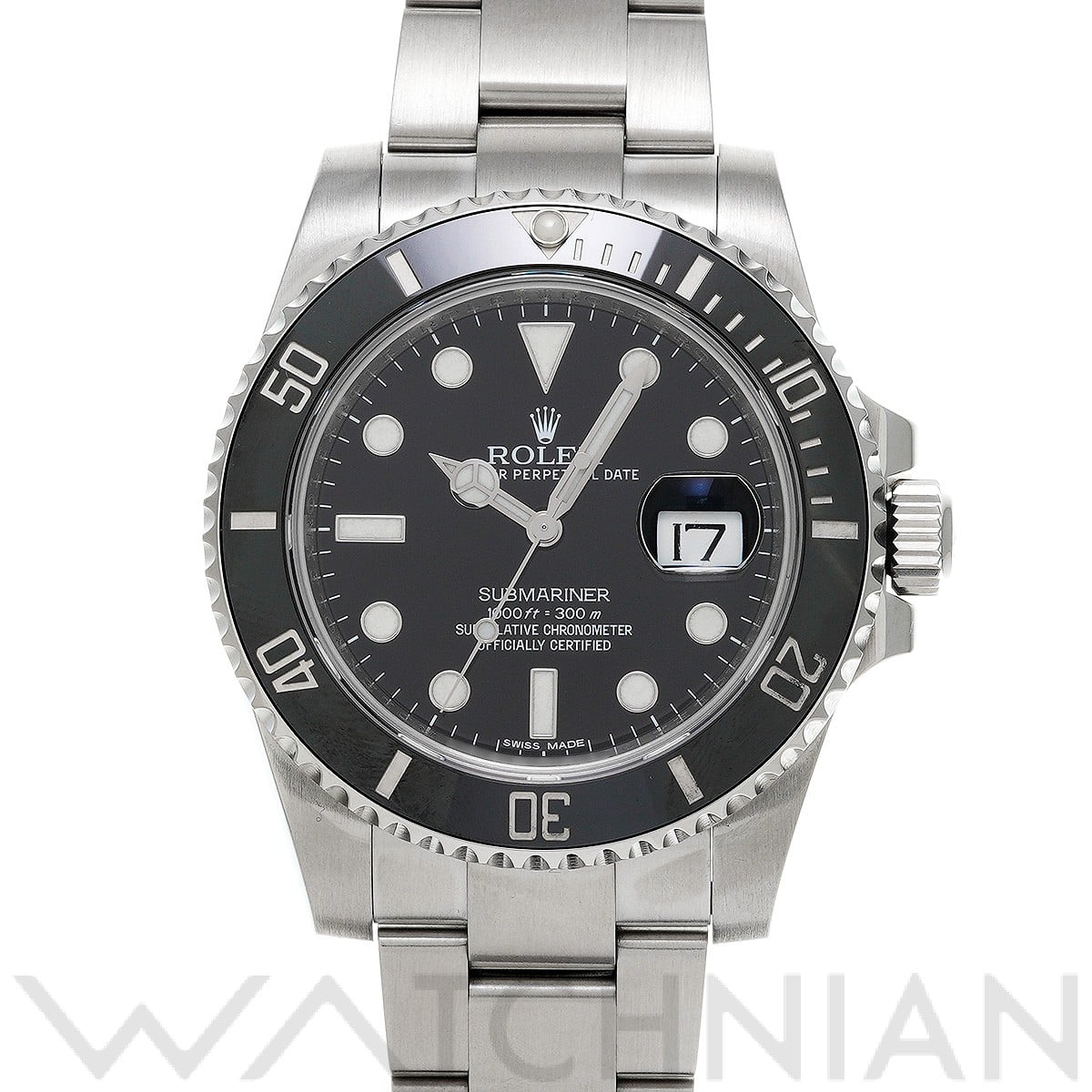 ロレックス サブマリーナ デイト 116610LN ブラック メンズ 時計 【中古】【wristwatch】