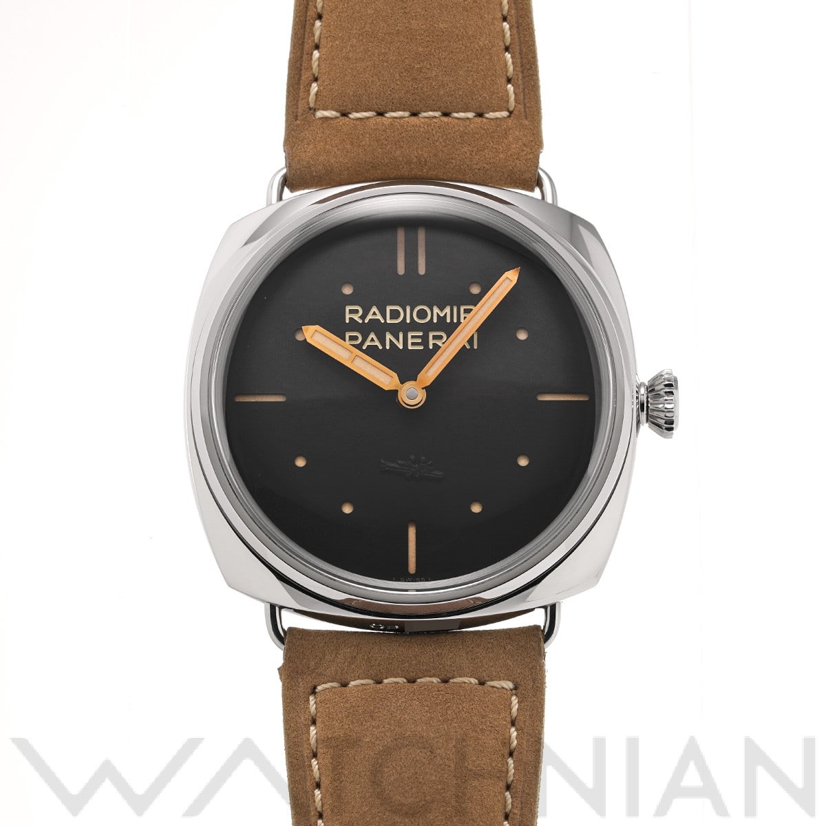 ラジオミール S.L.C. PAM00425 R番(2015年製造) ブラック パネライ PANERAI メンズ 【中古】